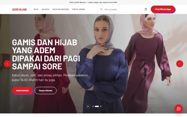 Tampilan tema Kawula