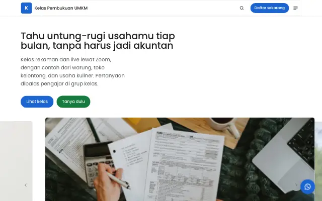 Tampilan tema Tilawah